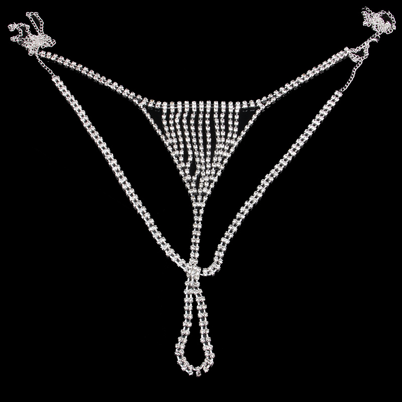 Sexy Unterwäsche Set Bauch Kette Kristall Körperschmuck String Tanga Gogo Sexy Ebay 